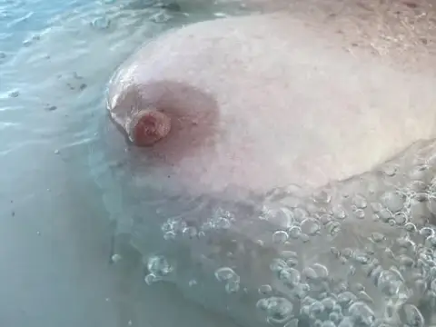 It’s finally naked pool season!